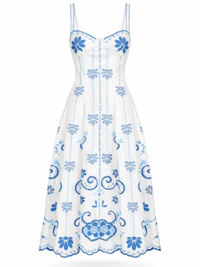 Charo Ruiz Lorina Dress In Blue