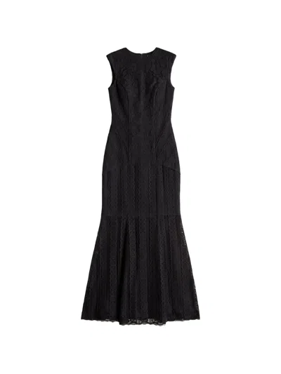 Charo Ruiz Lovie Lace Dress In Black