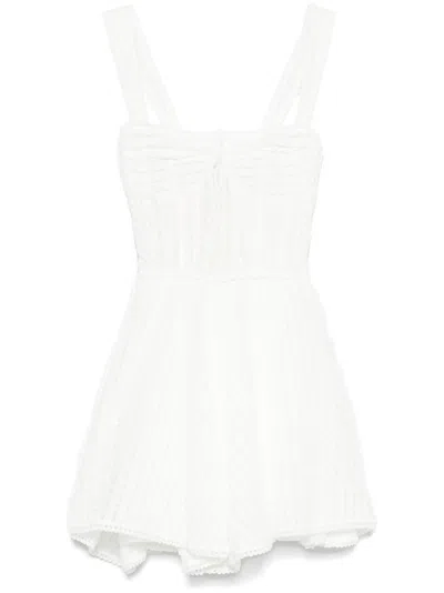 Charo Ruiz Mai Mini Dress In Weiss
