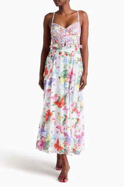 Charo Ruiz Mara Top In White In Multi