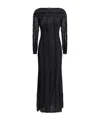 Charo Ruiz Minerva Off-shoulder Dress In Black