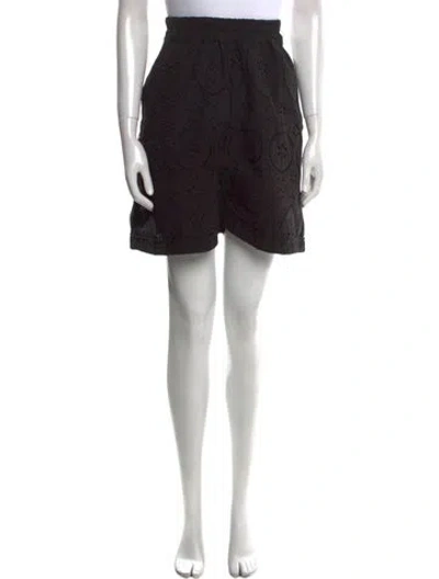 Pre-owned Charo Ruiz Mini Shorts In Black