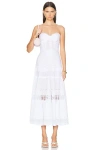 Charo Ruiz Monnet Long Dress In White