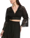 Charo Ruiz Ibiza Nico Top In Black