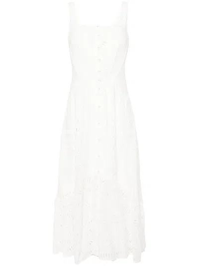 Charo Ruiz `nissy` Long Dress In White