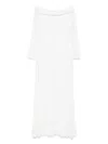 Charo Ruiz Minerva Long Dress In White