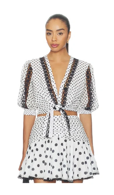 Charo Ruiz Olivar Blouse In White