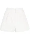 Charo Ruiz Palok Embroidered Shorts In White