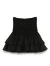 Charo Ruiz Pinel Mini Skirt In Black