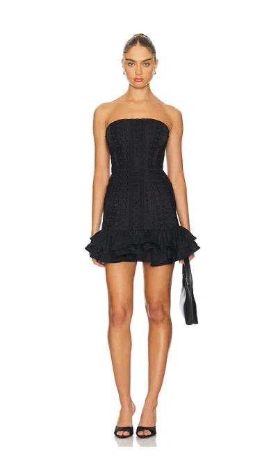 Charo Ruiz Pralle Short Dress In Black