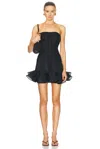 Charo Ruiz Pralle Short Dress In Black Myth