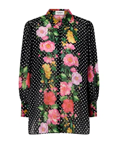 Charo Ruiz Ronda Printed Cotton-blend Voile Blouse In Multi