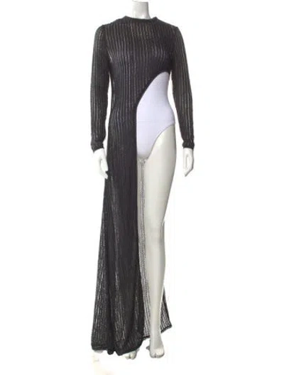 Pre-owned Charo Ruiz Printed Crew Neck Sweater In Multi