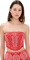 Charo Ruiz Rory Bustier Red Nelüm In Red Nelüm