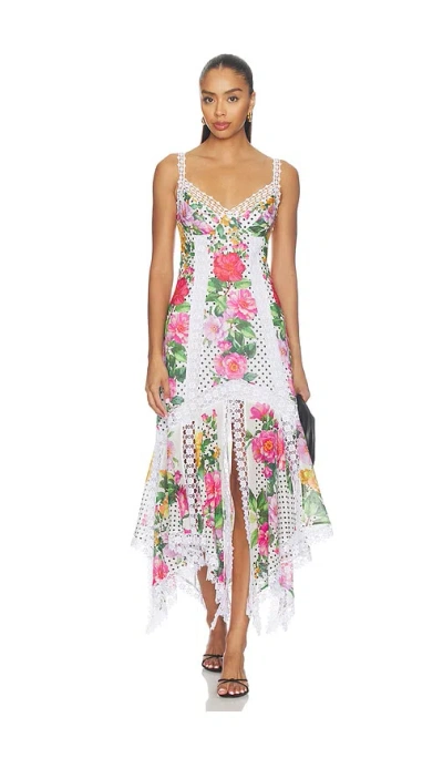 Charo Ruiz Ibiza Floral Rosario Midi Dress In Multi