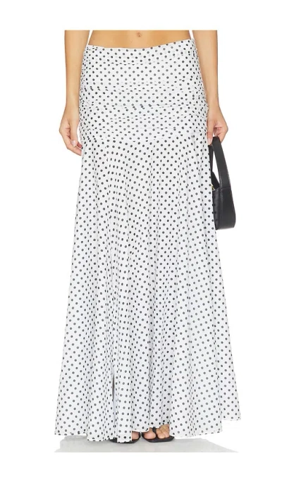 Charo Ruiz Senda Long Skirt In White