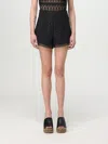 Charo Ruiz Pantaloncini Nero In Black