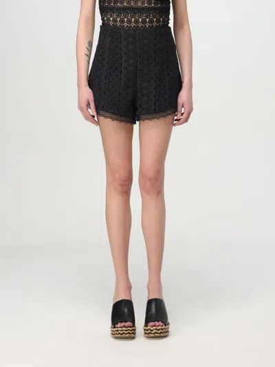 CHARO RUIZ SHORTS CHARO RUIZ WOMAN COLOR BLACK,G85013002
