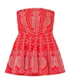 Charo Ruiz Short Dress Clem In Red