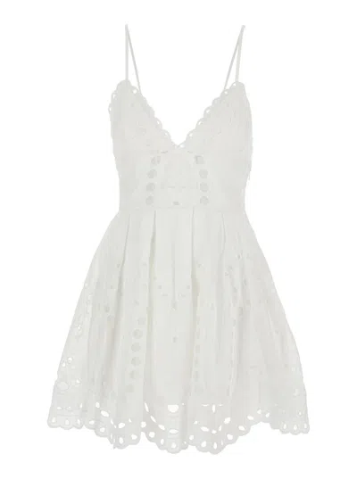 Charo Ruiz Short Dress Nix In White