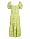 Charo Ruiz Short Sleeve Dress In Green