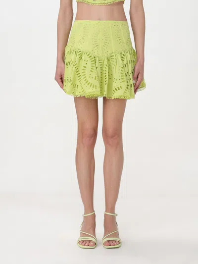 Charo Ruiz Skirt  Woman Colour Lime