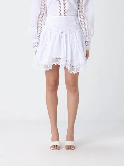 Charo Ruiz Skirt Woman  Ibiza In White