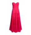 Charo Ruiz Strapless Danny Midi Dress In Pink