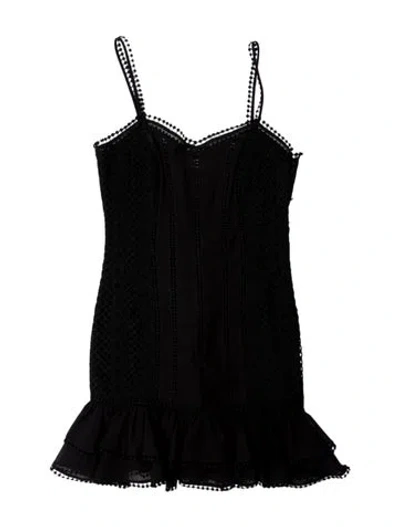 Pre-owned Charo Ruiz Strapless Mini Dress In Blue