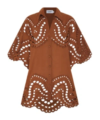 Charo Ruiz Tao Blouse In Brown
