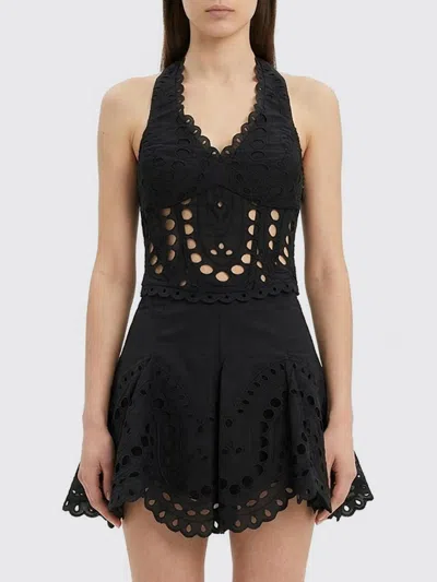 Charo Ruiz Top  Woman Color Black