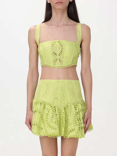 Charo Ruiz Top  Woman Color Lime