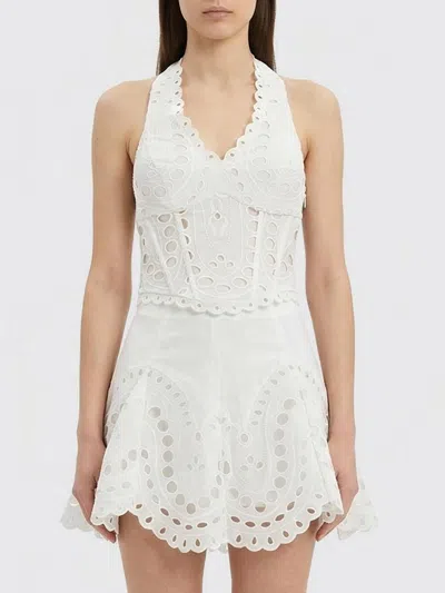 Charo Ruiz Top  Woman Color White