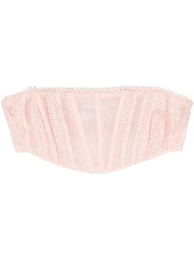 Charo Ruiz Top In Dusty Pink