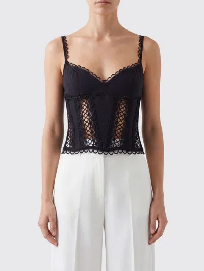 Charo Ruiz Ibiza Ibiza Black Poppy Top