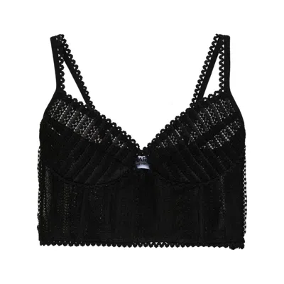 Charo Ruiz Tops In Black