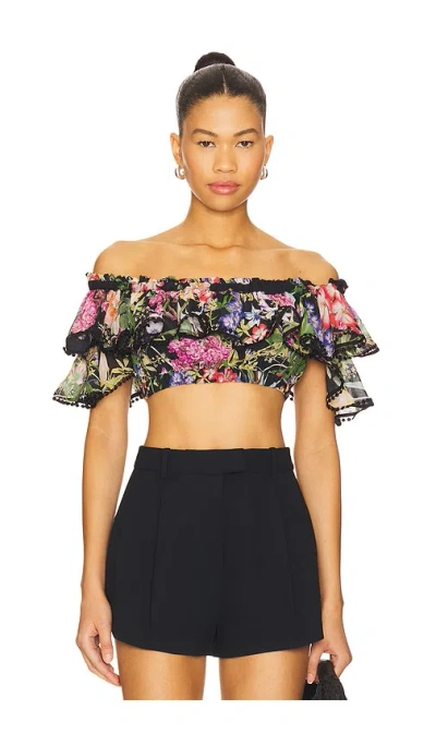 Charo Ruiz Tulip Top In Multi