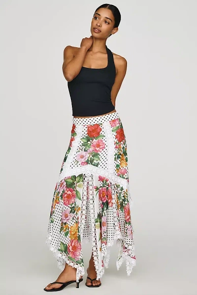 Charo Ruiz Velina Skirt In White