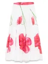 Charo Ruiz Ventine Maxi Skirt In White