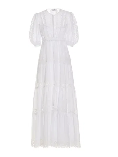 Charo Ruiz Nadine Dress In White