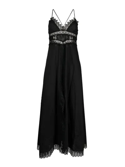 Charo Ruiz Vestido Largo - Negro