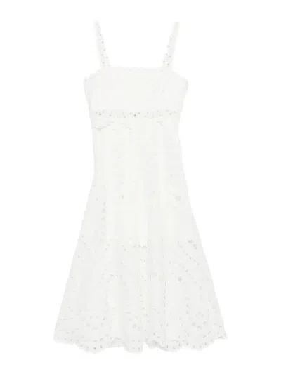 Charo Ruiz `glimmer` Long Dress In White