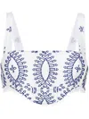 Charo Ruiz Hollowed Out Sling In White