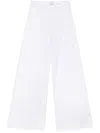 Charo Ruiz Jeret Wide-leg Trousers In White