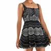 Charo Ruiz Winnie Broderie Anglaise Cotton-blend Mini Dress In Black