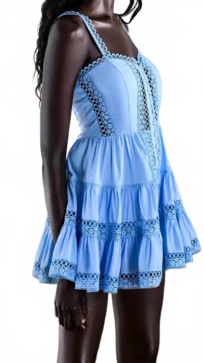Charo Ruiz Women's Lenora Short Dress In Blue