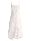 Charo Ruiz Broderie Anglaise Nissy Maxi Dress In White