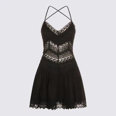 Charoruiz Dresses Blacks And Greys In Brown