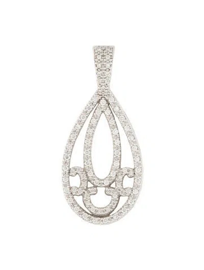 Pre-owned Charriol 18k Diamond Pendant In Multi