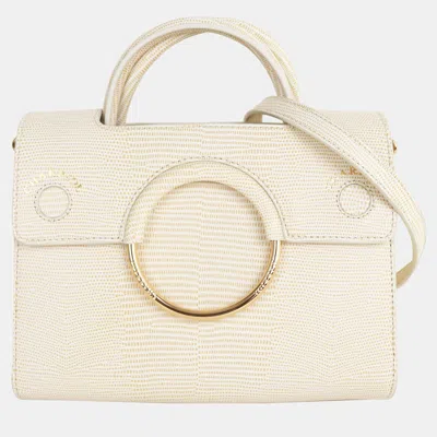 Pre-owned Charriol Beige Leather Chameleon Handbag